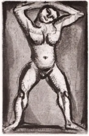 Aguafuerte Y Aguatinta Rouault - Rouault:  oeuvre gravé (catalogue raisonné) [with an original etching] 