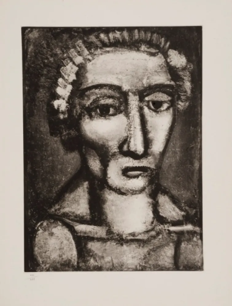 Aguatinta Rouault - Tout Entiére