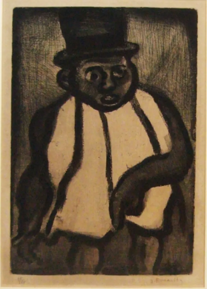 Aguafuerte Y Aguatinta Rouault - Ubu XII