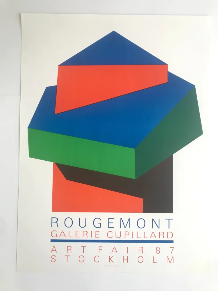 Cartel Rougemont (De) - Galerie Cupillard / ART fair Stockholm