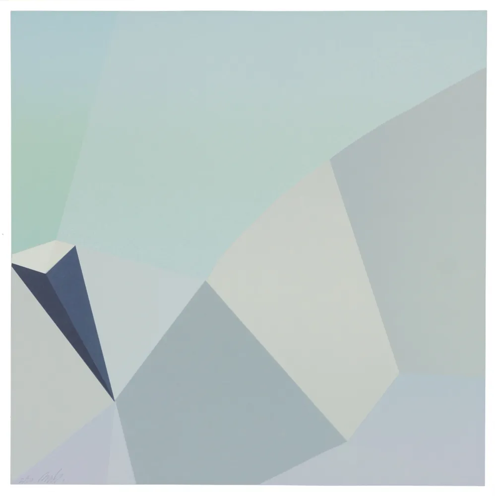 Litografía Roussopolos - Sans titre 