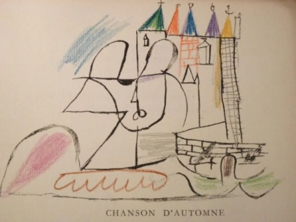 Libro Ilustrado Roux - Par Robert Ganzo. Avec vingt-trois lithographies rehaussées de couleurs de Gaston-Louis Roux.