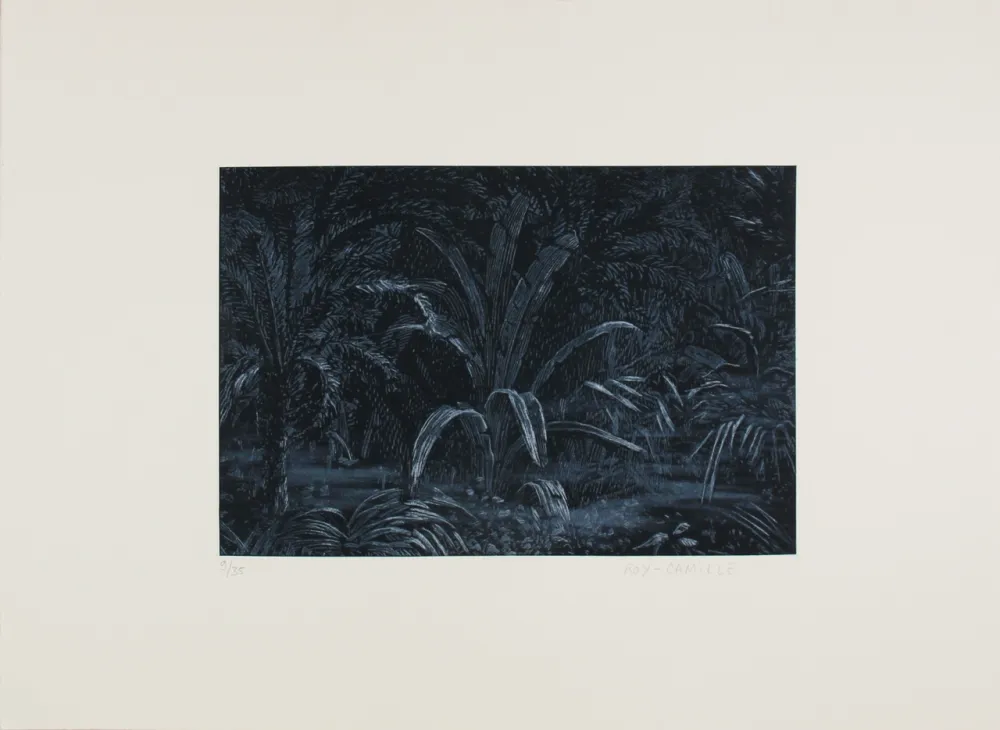 Aguafuerte Roy-Camille - Le remplissage des blancs sur la carte