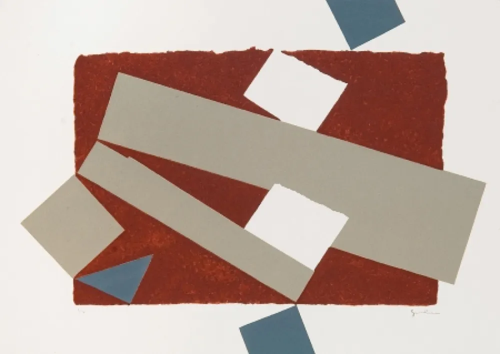 Grabado Rueda - Recuerdo de Samarkanda IX