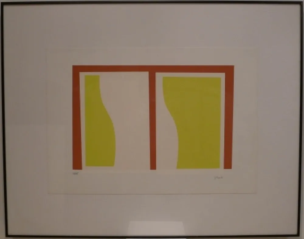 Serigrafía Rueda - Sin Título