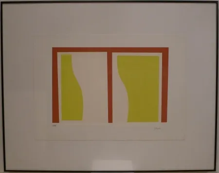 Serigrafía Rueda - Sin Título