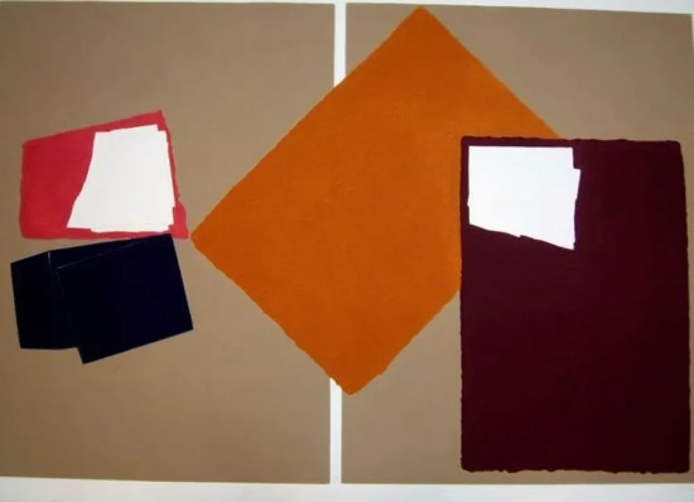 Serigrafía Rueda - Sin titulo