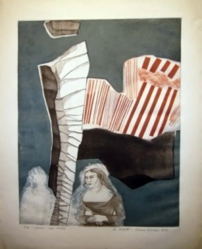 Aguafuerte Y Aguatinta Runcan - La coquette