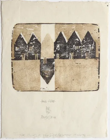 Grabado En Madera Rüngeler - Haus - Reihe