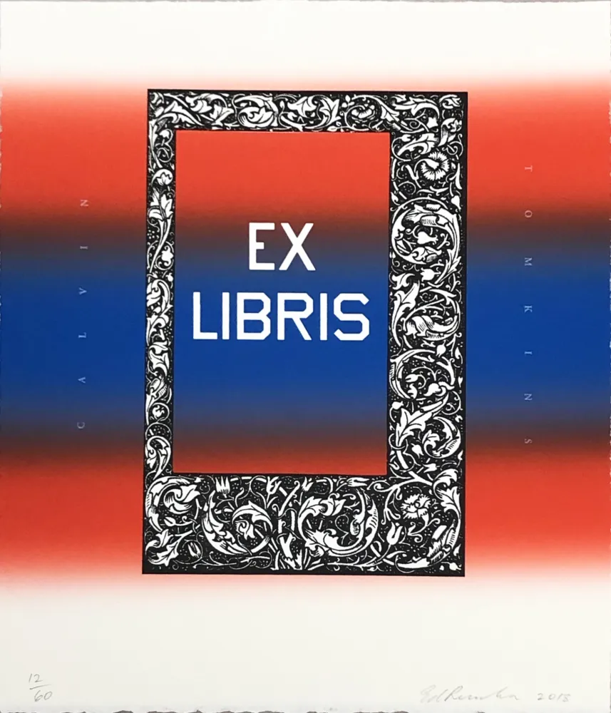 Litografía Ruscha - Ex Libris