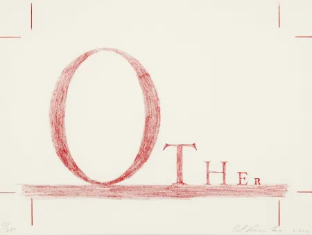 Litografía Ruscha - Other