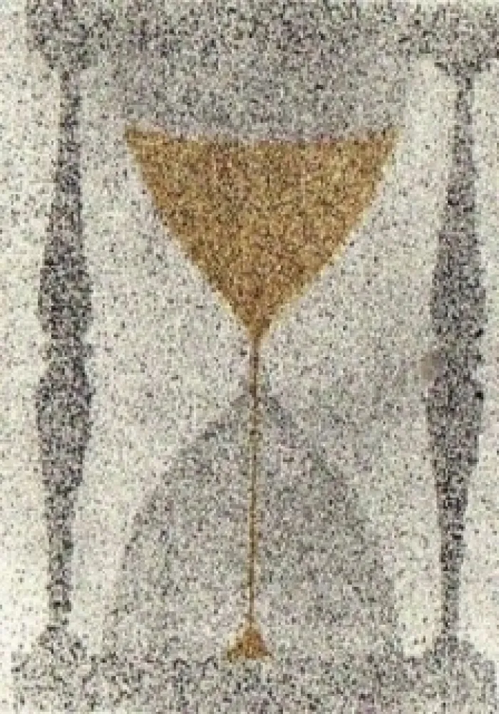 Aguafuerte Y Aguatinta Ruscha - Reloj de arena 