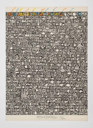 Litografía Sabatier - Sans titre.