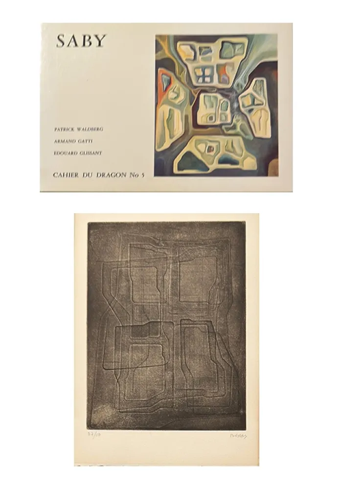 Libro Ilustrado Saby - Catalogue avec gravure originale signée