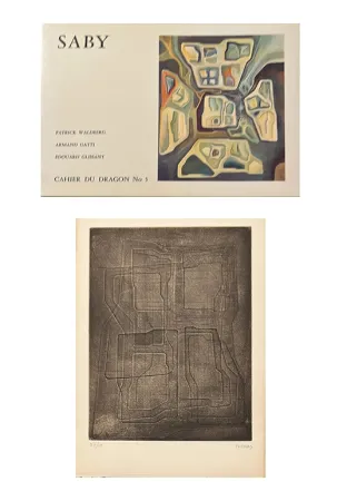 Libro Ilustrado Saby - Catalogue avec gravure originale signée