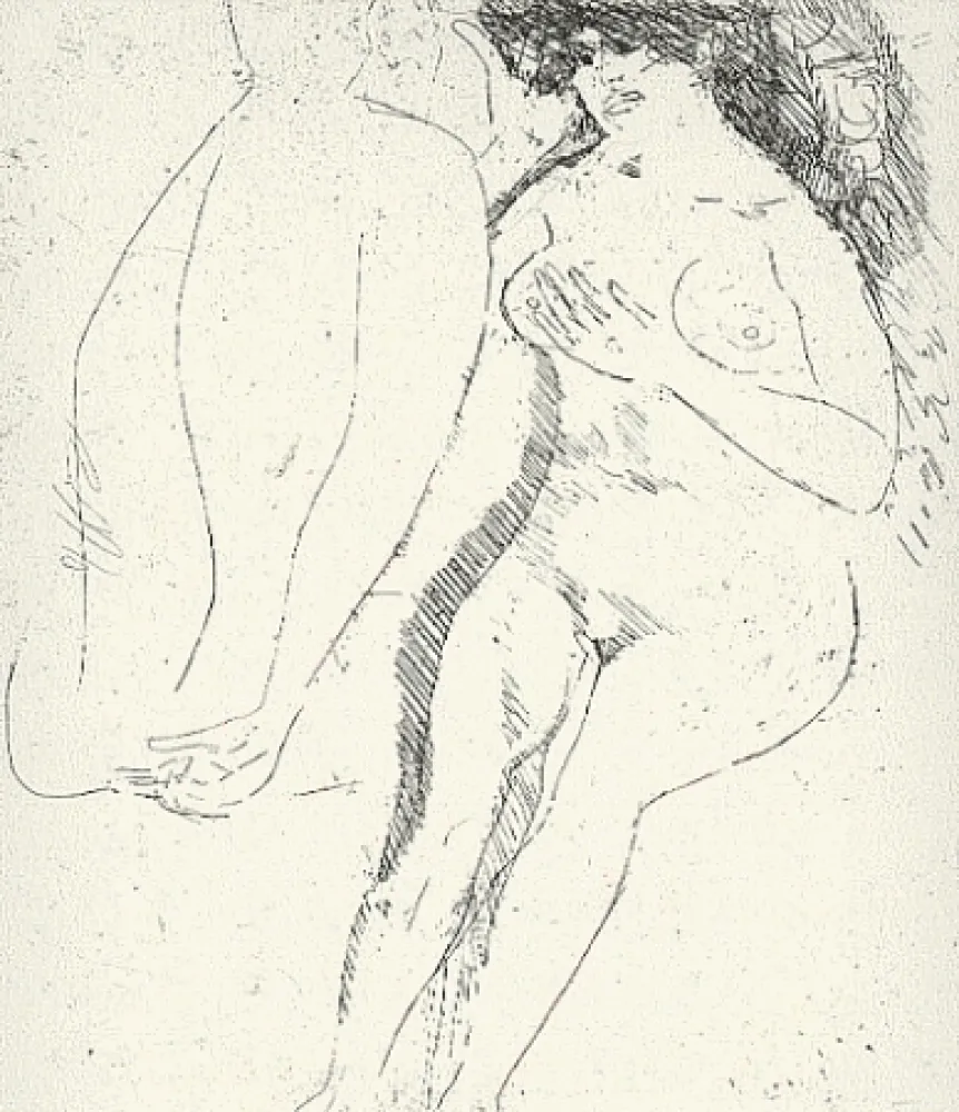 Grabado Saetti - Senza titolo