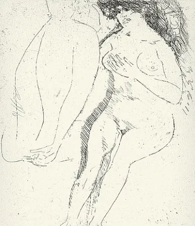 Grabado Saetti - Senza titolo