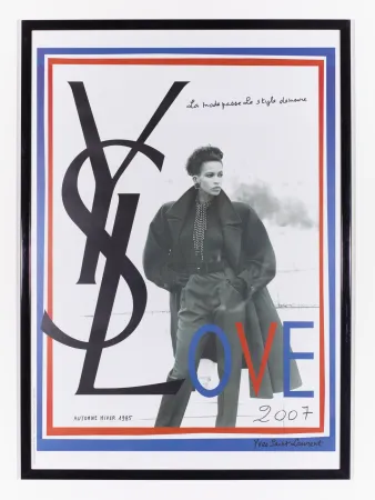 Cartel Saint Laurent - LOVE 2007