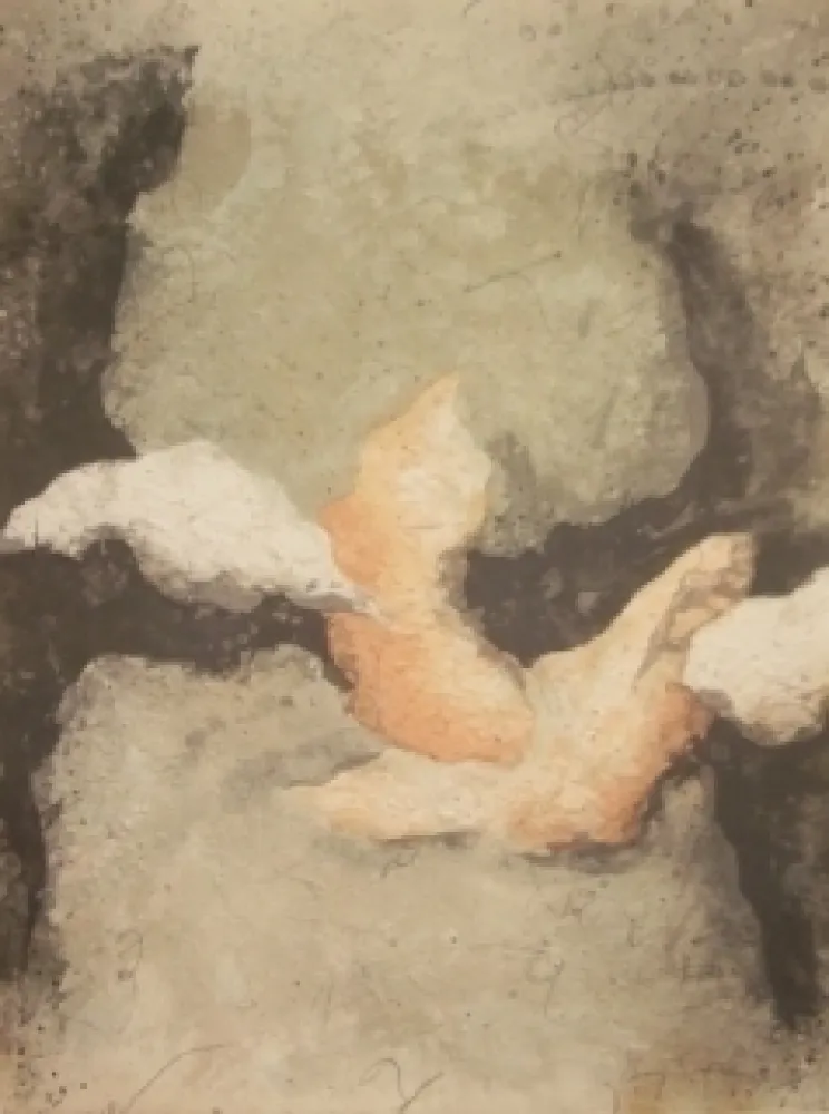 Litografía Salinas - Composition 4