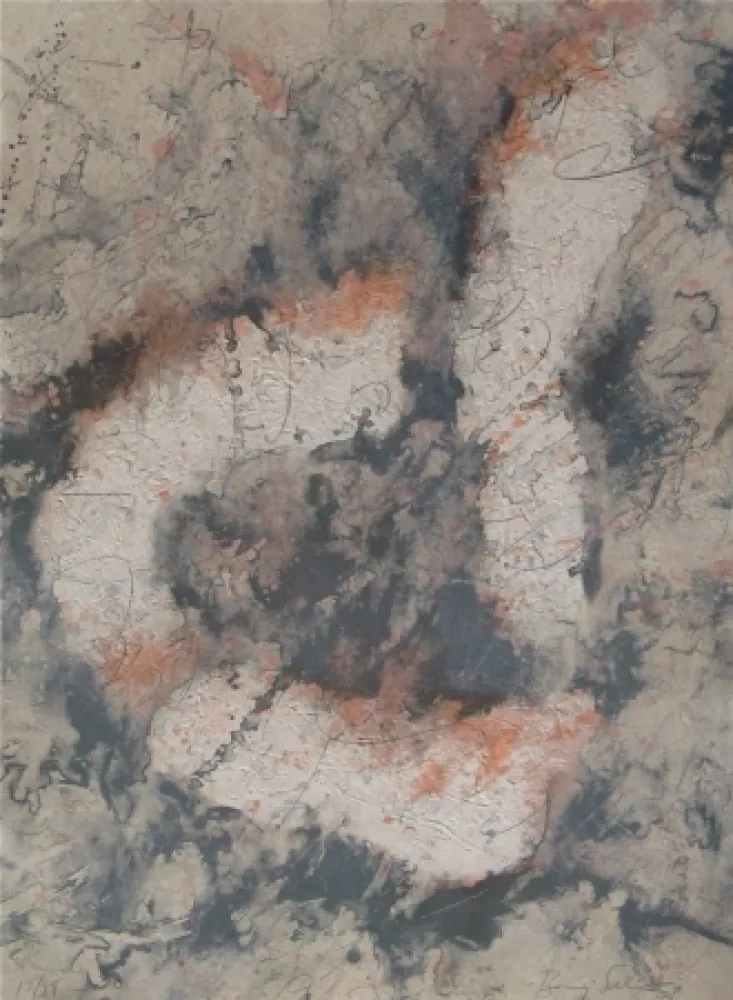 Grabado Salinas - Vertebrated Kof, Inverted