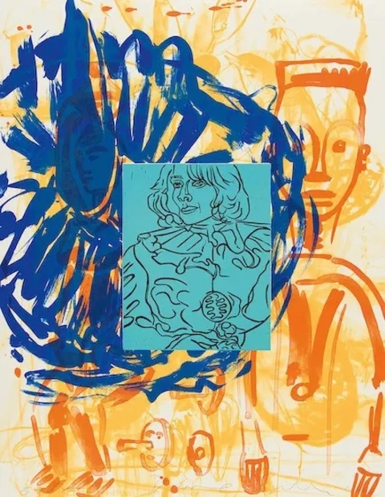 Litografía Salle - Liveley Iris