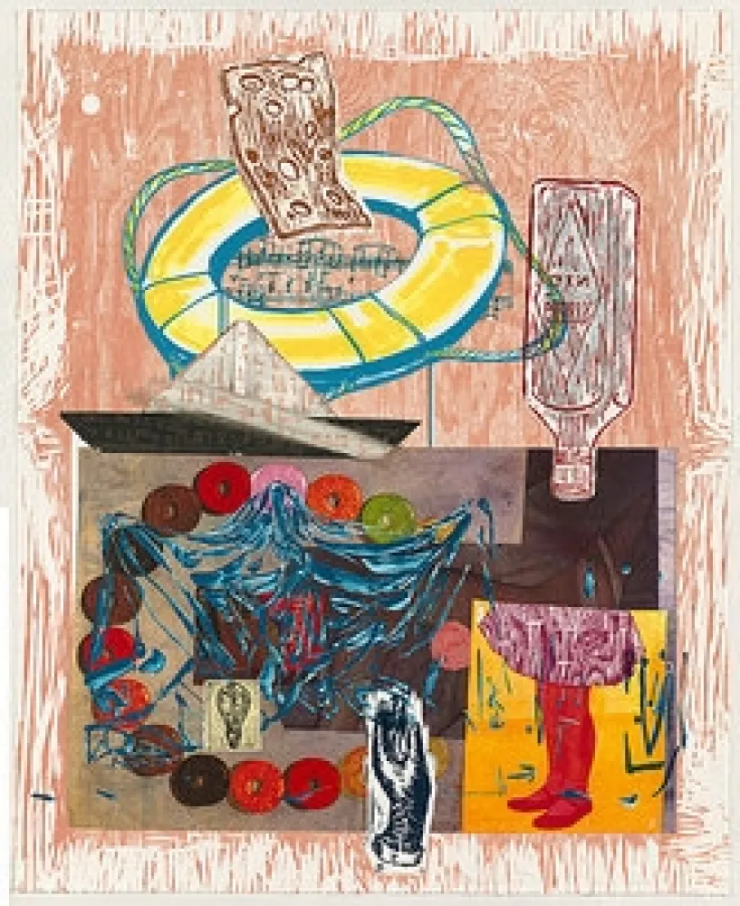 Litografía Salle - Up and down