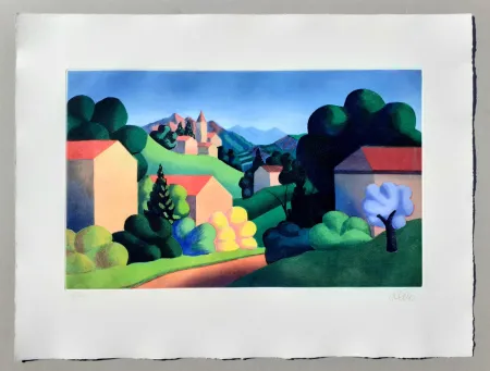 Aguatinta Salvo - Primavera