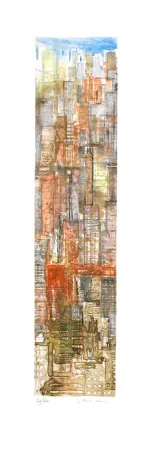 Aguafuerte Y Aguatinta Salzmann - New York Midtown