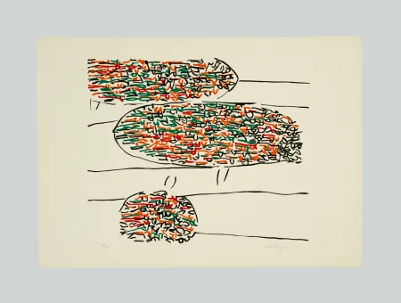 Litografía Sanfilippo - Composizione (F)