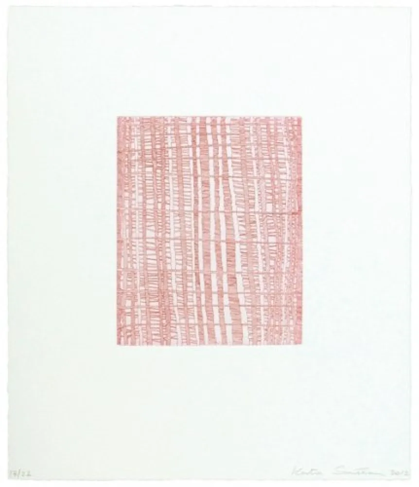 Grabado Santibañez - El alma de los árboles