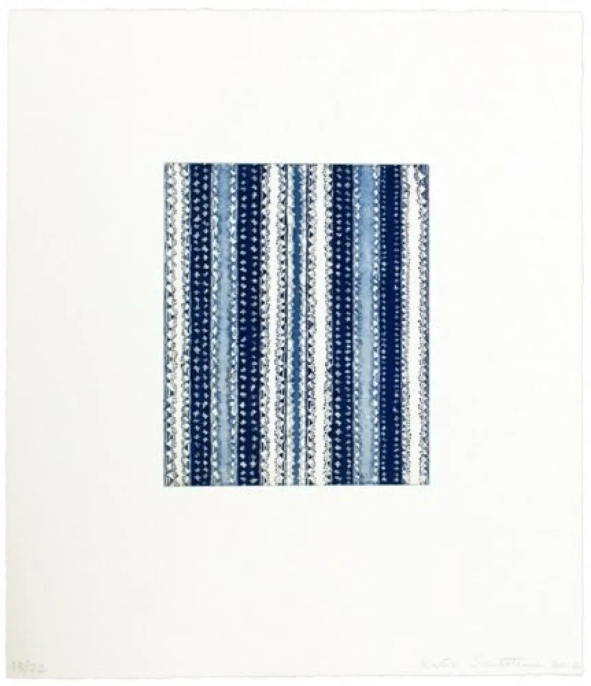 Grabado Santibañez - El profundo resplandor