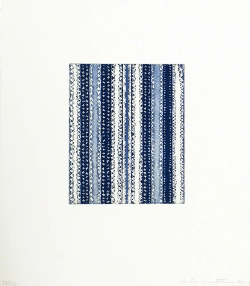 Aguafuerte Y Aguatinta Santibañez - El profundo resplandor