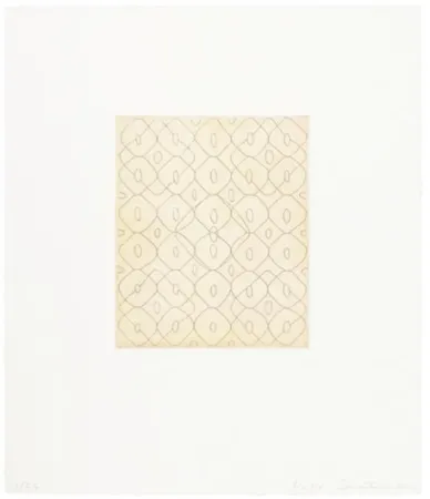 Grabado Santibañez - El silencio de los recuerdos