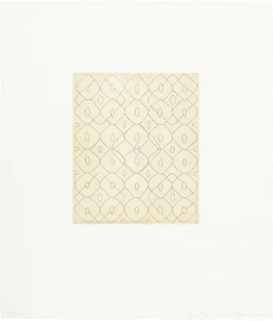 Grabado Santibañez - El silencio de los recuerdos