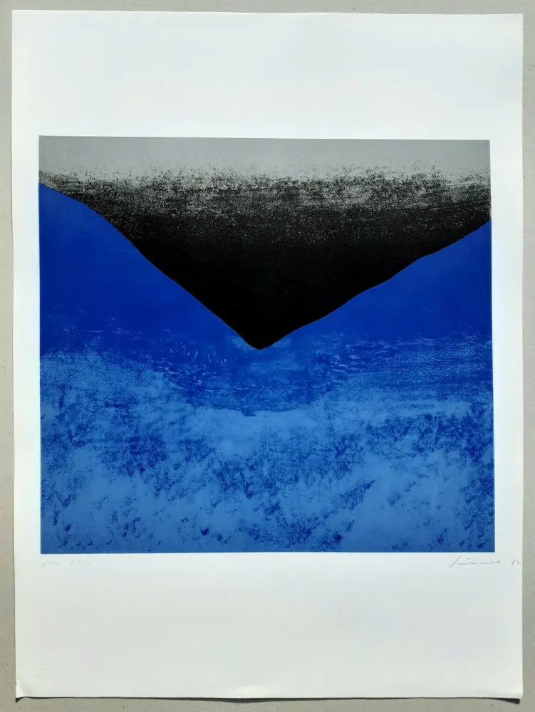 Litografía Santomaso - Composizione