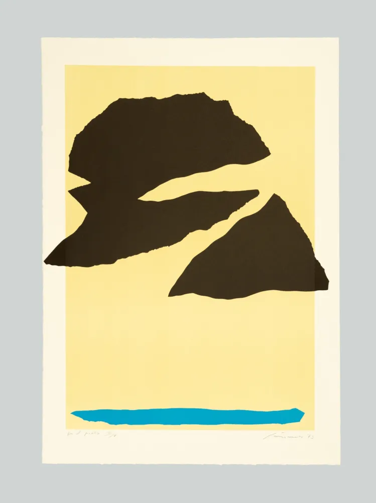 Litografía Santomaso - Composizione