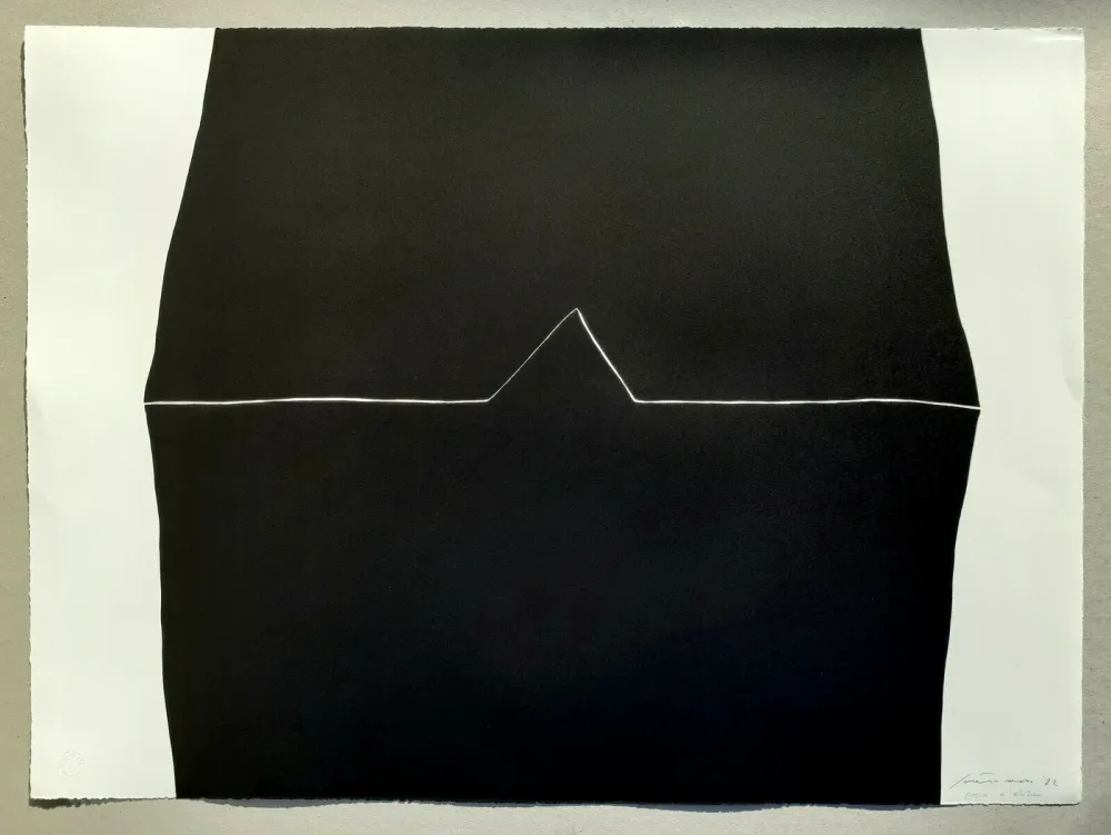 Litografía Santomaso - Composizione