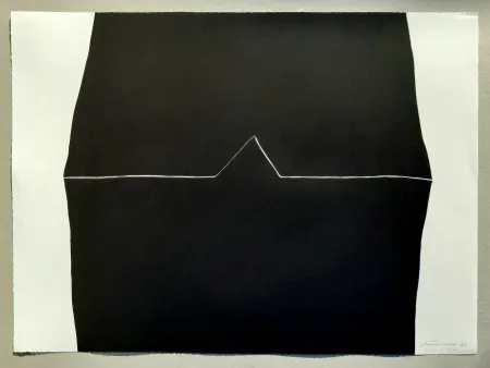 Litografía Santomaso - Composizione