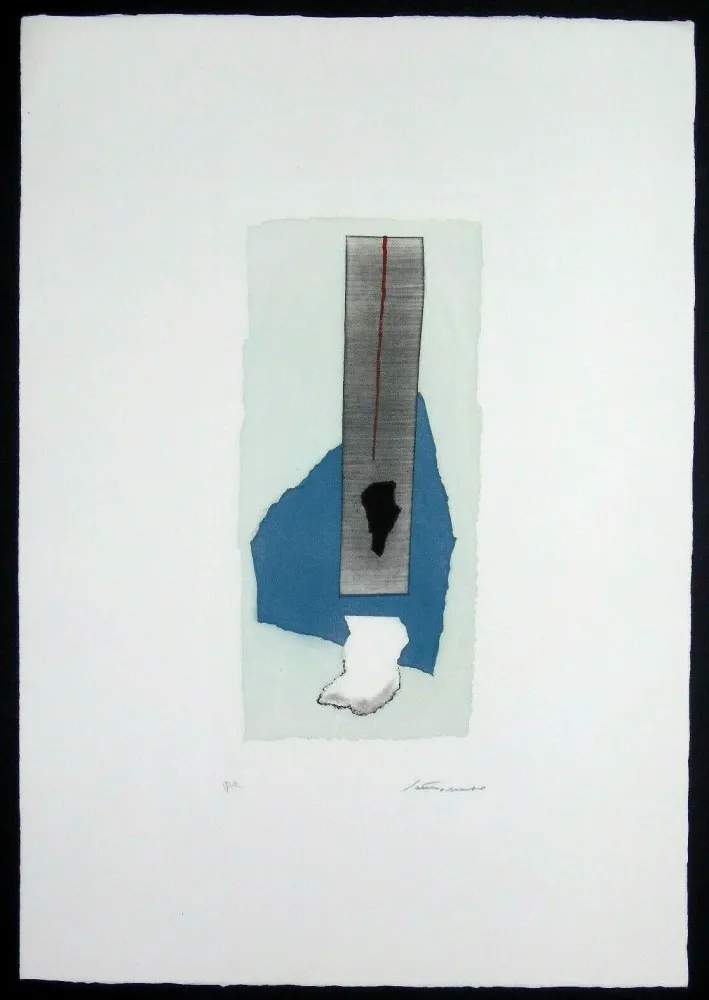 Grabado Santomaso - Composizione (b)