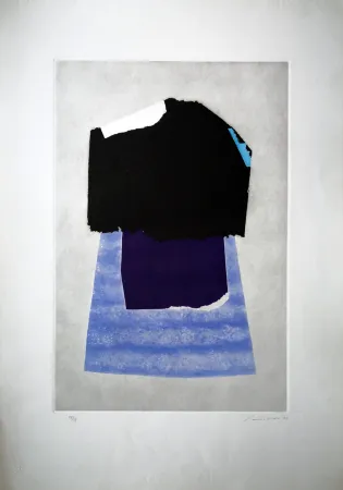 Aguafuerte Santomaso - Composizione C