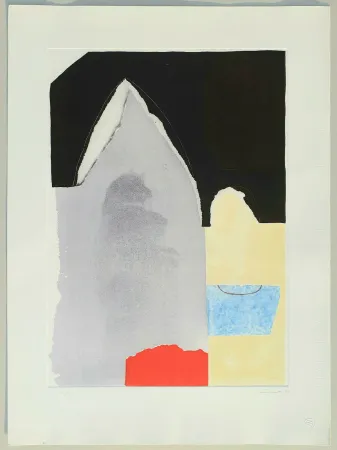 Grabado Santomaso - Composizione tav. 1