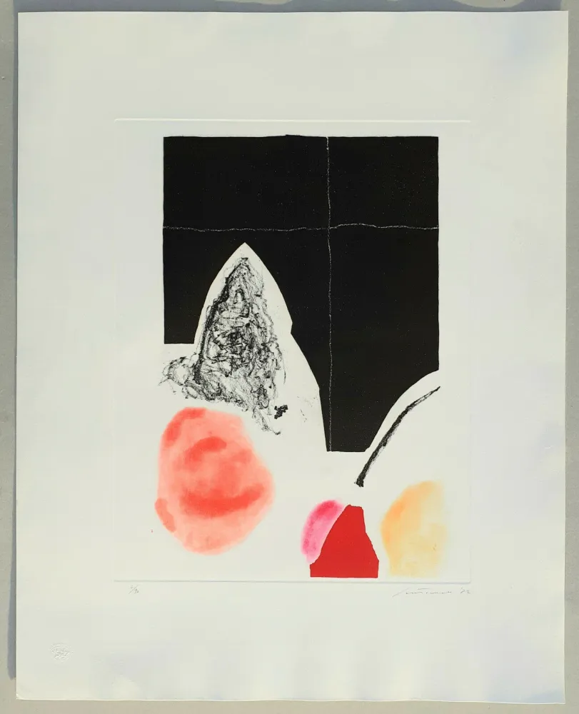 Grabado Santomaso - Composizione tav. 4