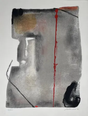 Litografía Santomaso - Sans titre 
