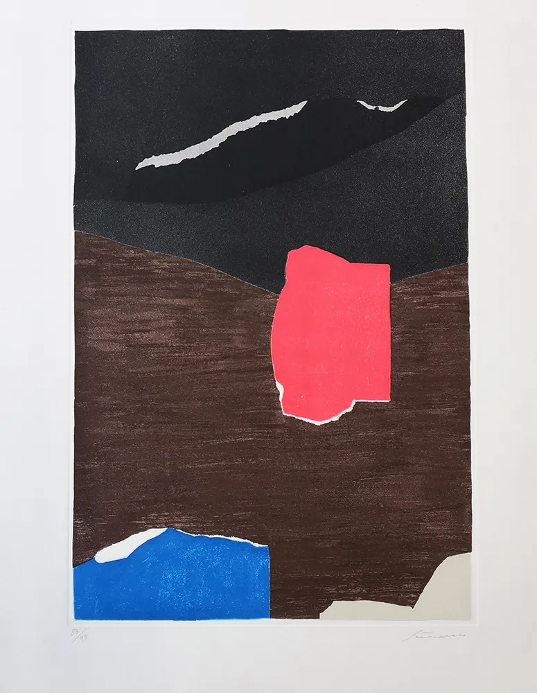 Aguafuerte Y Aguatinta Santomaso - Senza titolo 1