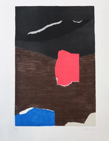 Aguafuerte Y Aguatinta Santomaso - Senza titolo 1