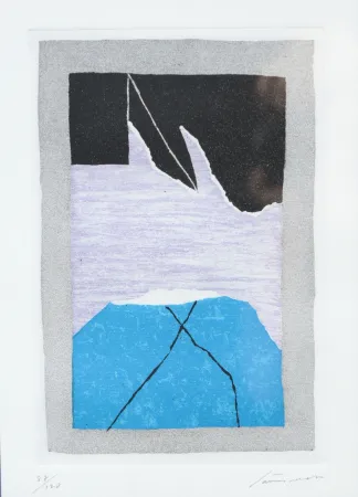 Aguatinta Santomaso - SENZA TITOLO