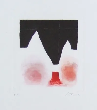 Aguatinta Santomaso - Senza titolo (Untitled)