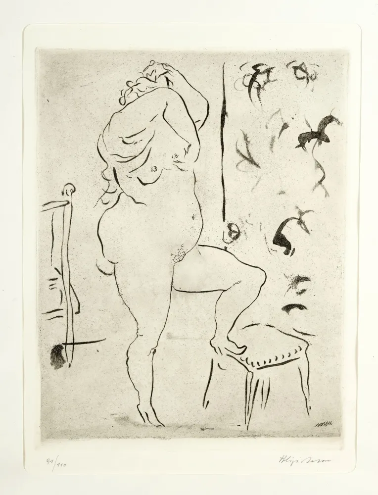 Aguafuerte Y Aguatinta Sassu - Spogliarello