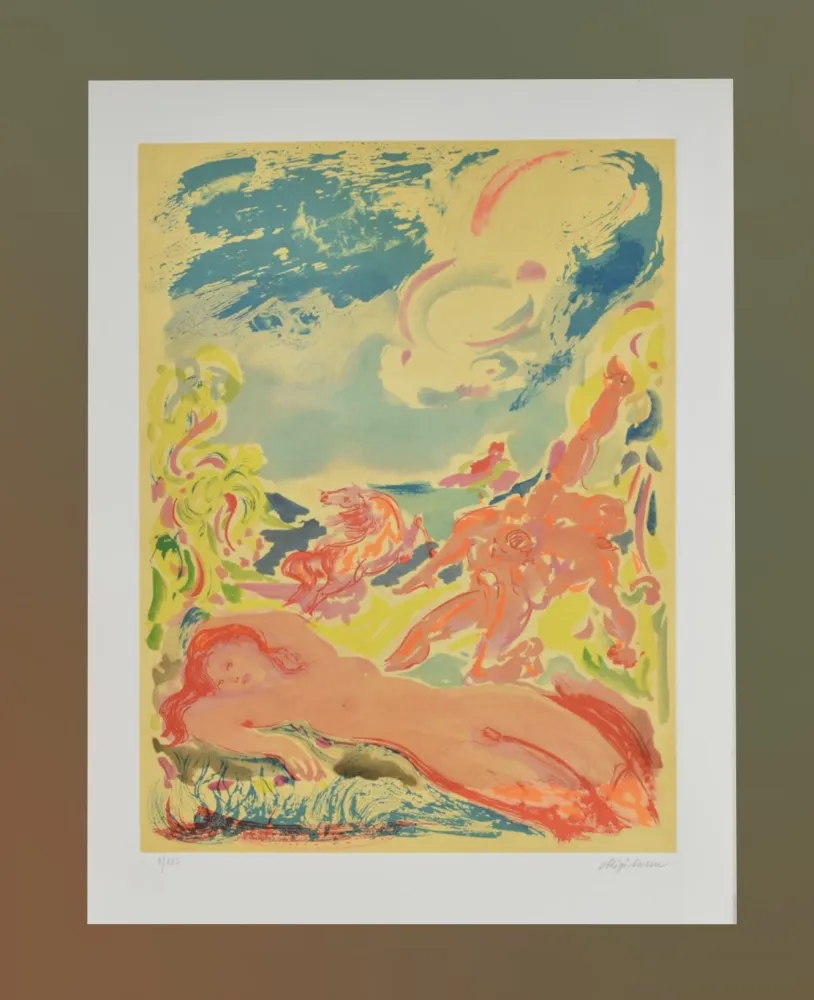 Aguafuerte Y Aguatinta Sassu - Untitled