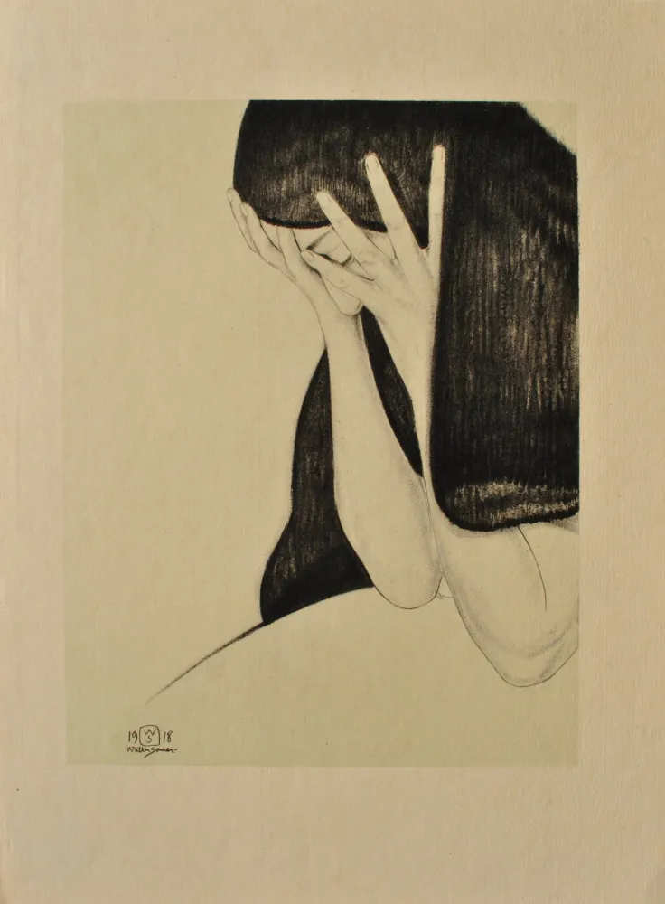 Grabado Sauer - Inutile regret